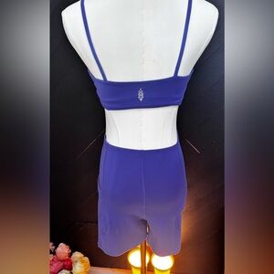 Free People FP Movement Hot Shot Onesie Romper in Purple